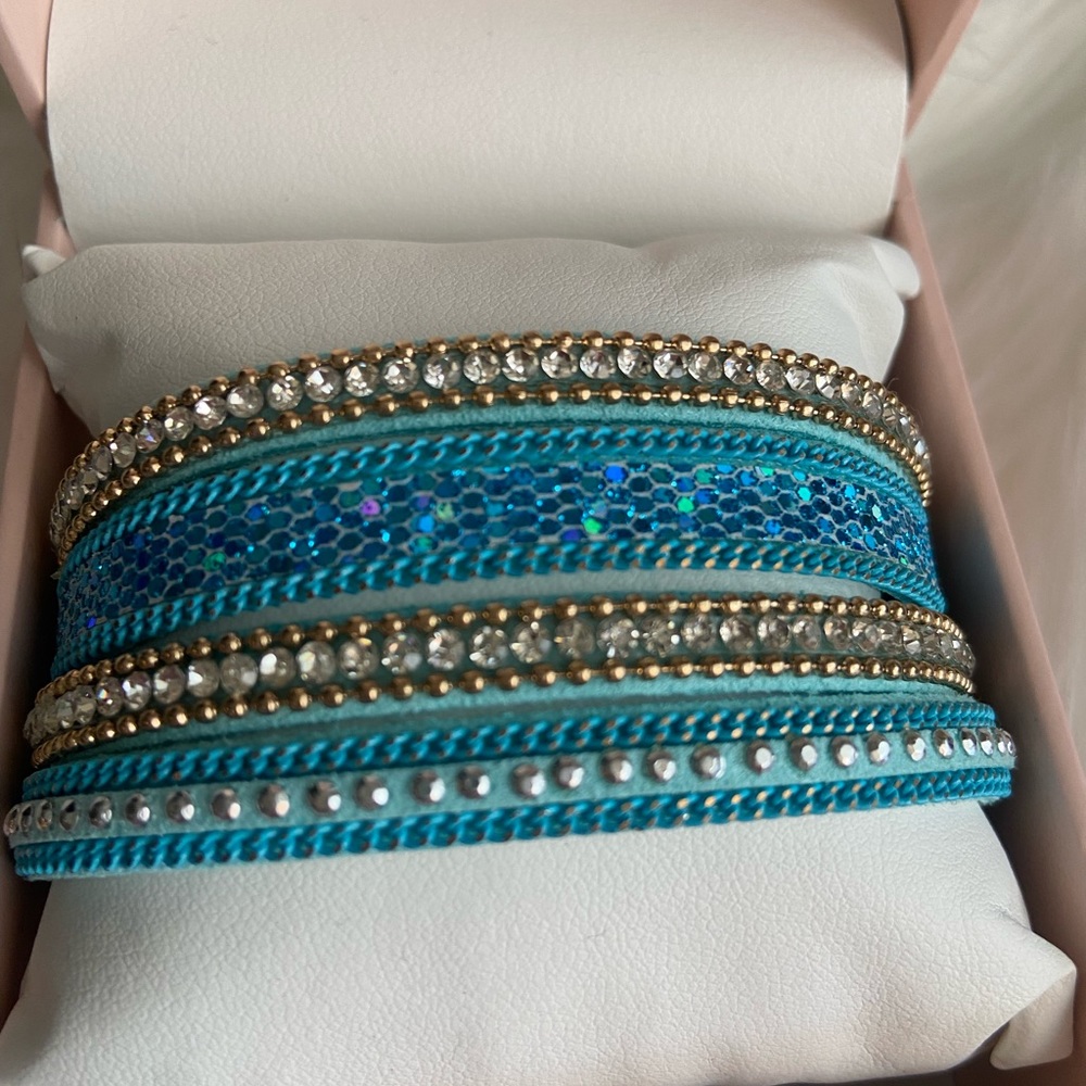 Turquoise Bling Bracelet